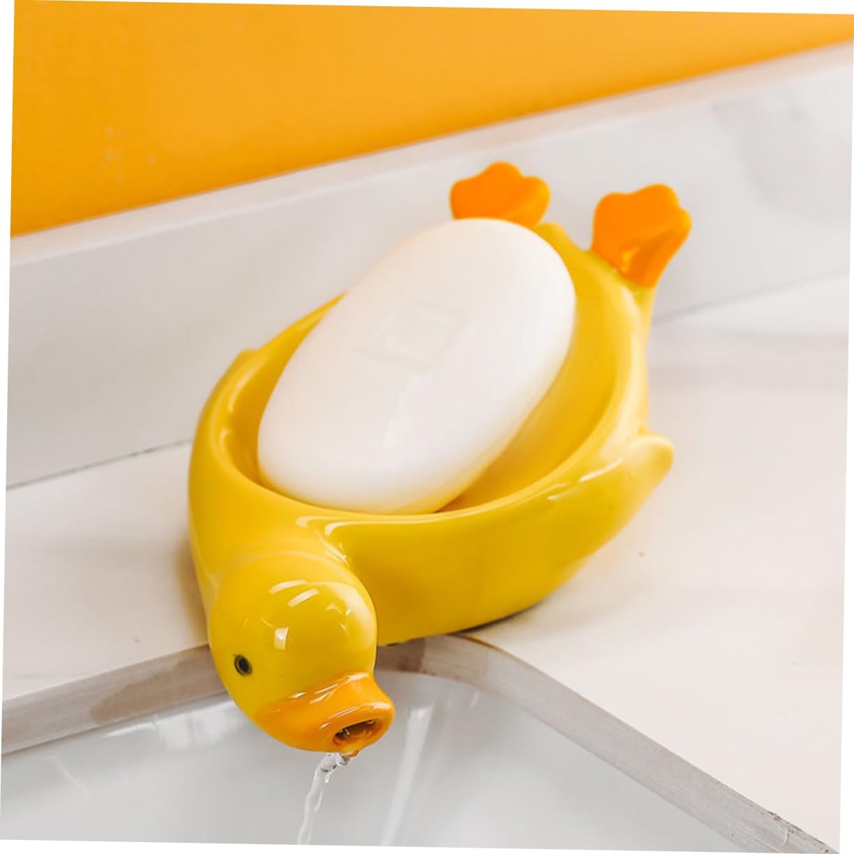 Duck theme soap dish
