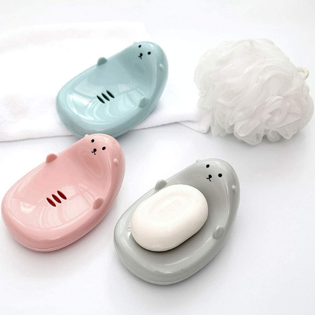 Adorable Cartoon Animal Soap Statement in Bathroom