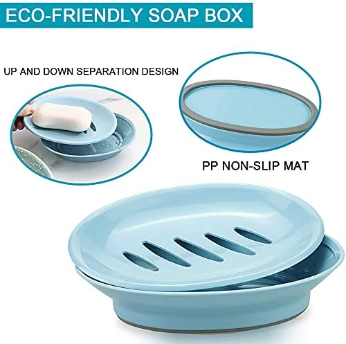 TCOTBE 2-Pack Soap Dishes