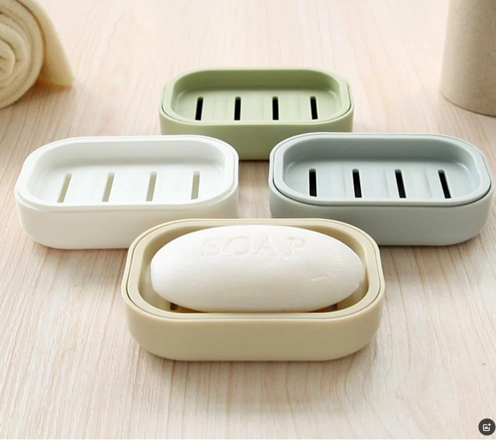 4-Piece Travel Soap Container