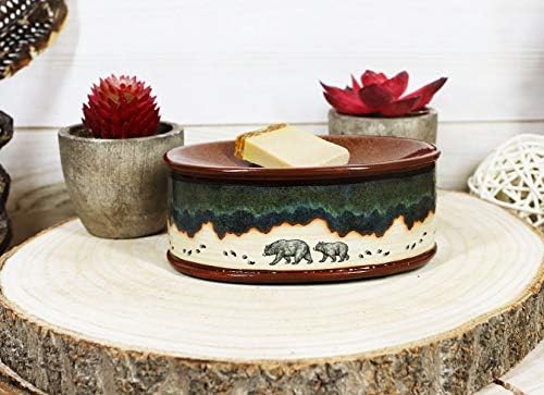 Ebros Rustic Bear Country Bathroom Accessory