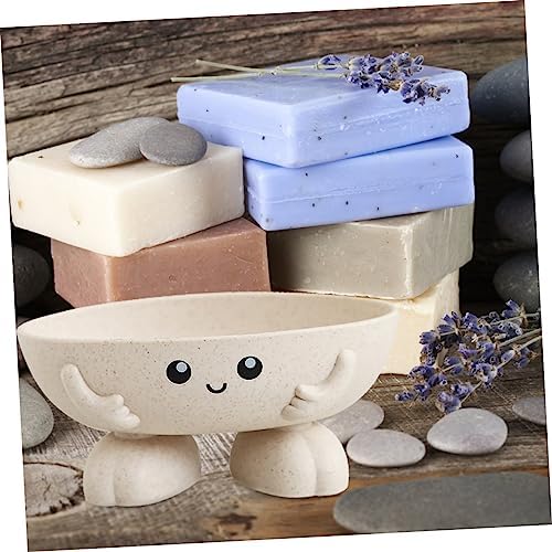 PreciouS 2-Piece Cartoon ontroller Soap Disk Home Kitchen Bersh Banchess