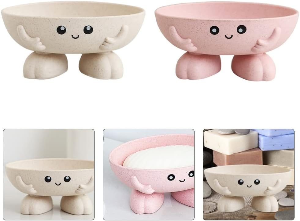 2-Piece Soap Saver Dish Organizer