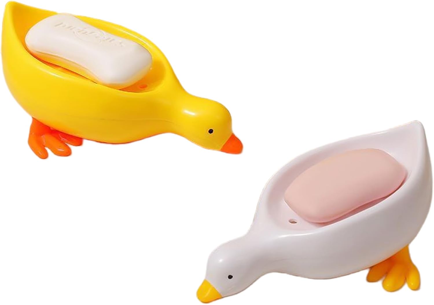 Stylish Duck Soap Dish 2Pcs