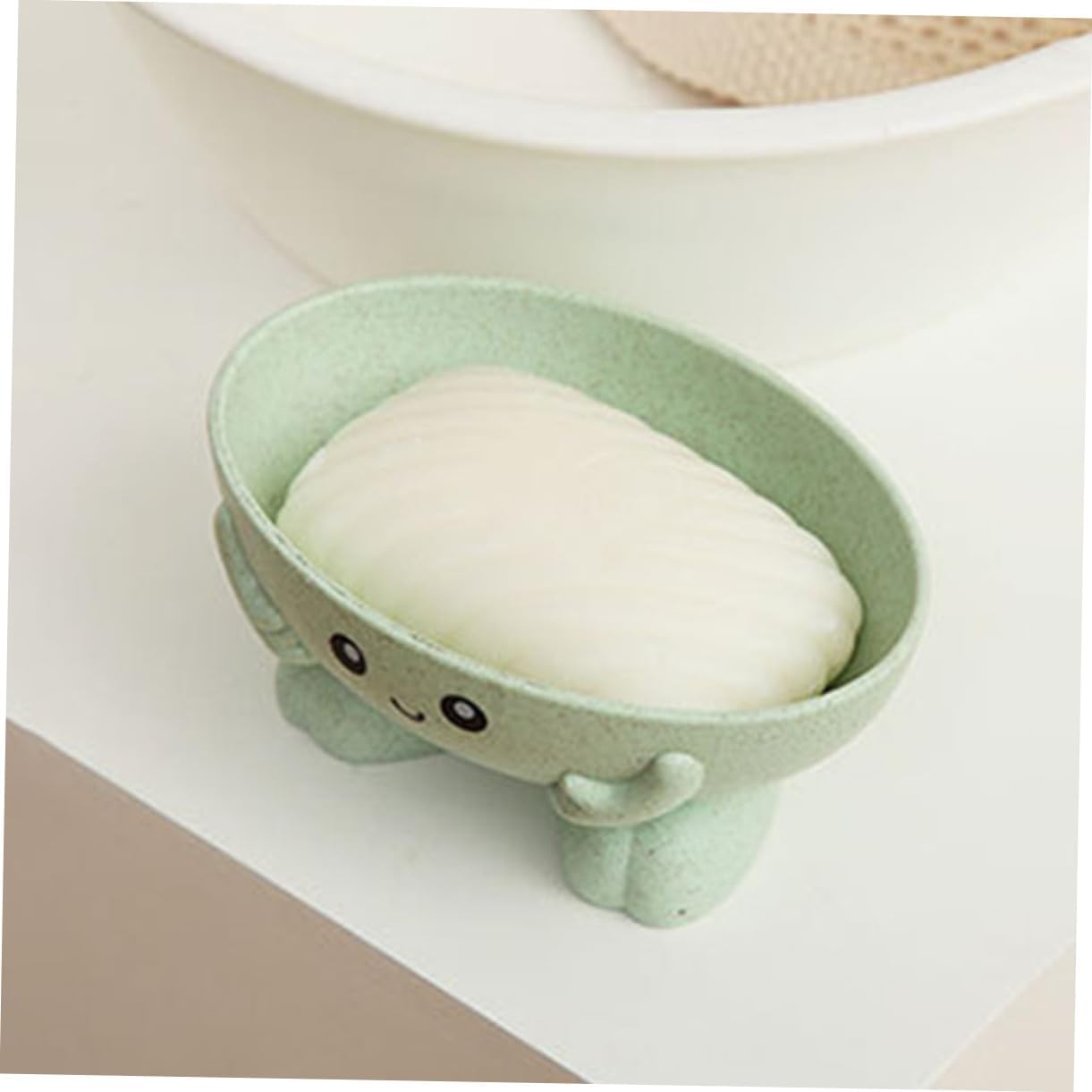 Adorable Cartoon Soap Dish for Bathroom and Kitchen