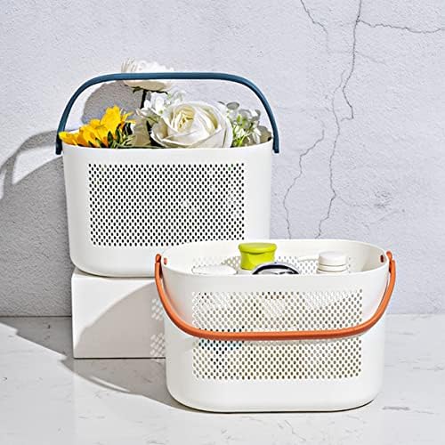 Garneck Storage Basket - Portable Organizer for Bathroom and Kitchen Essentials
