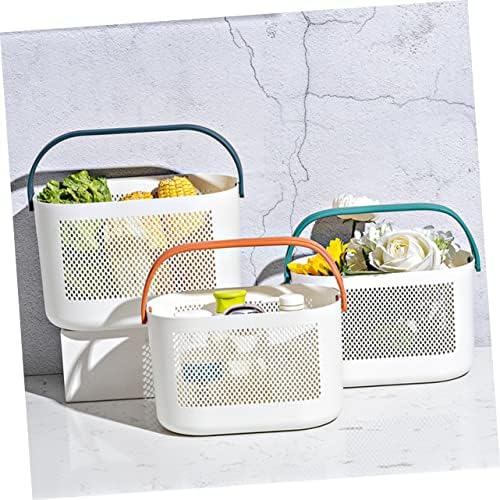 Portable shower organizer with handles for boys and girls travel