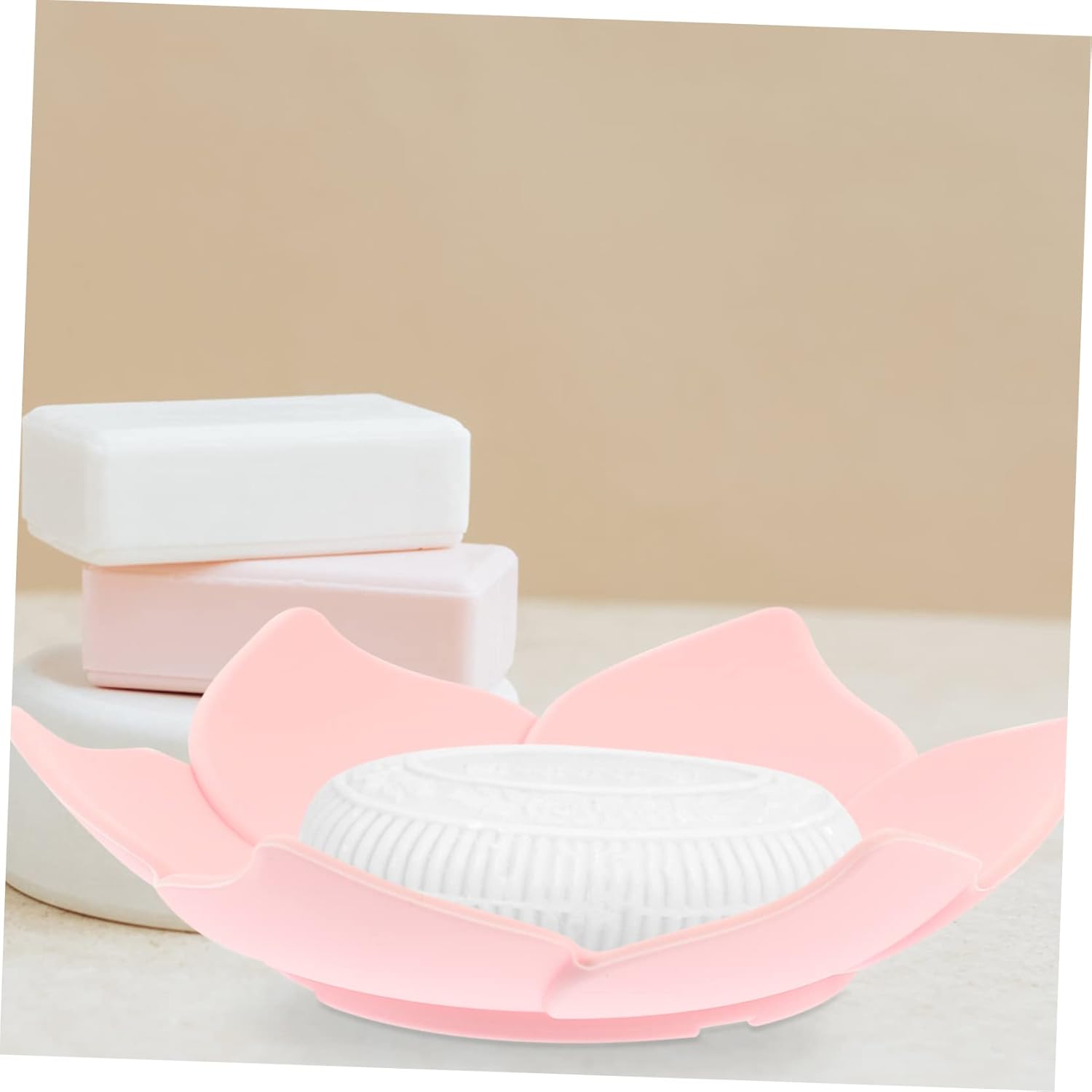 MAGICLULU Self-Draining Soap TrayBathroom Sink Organizer