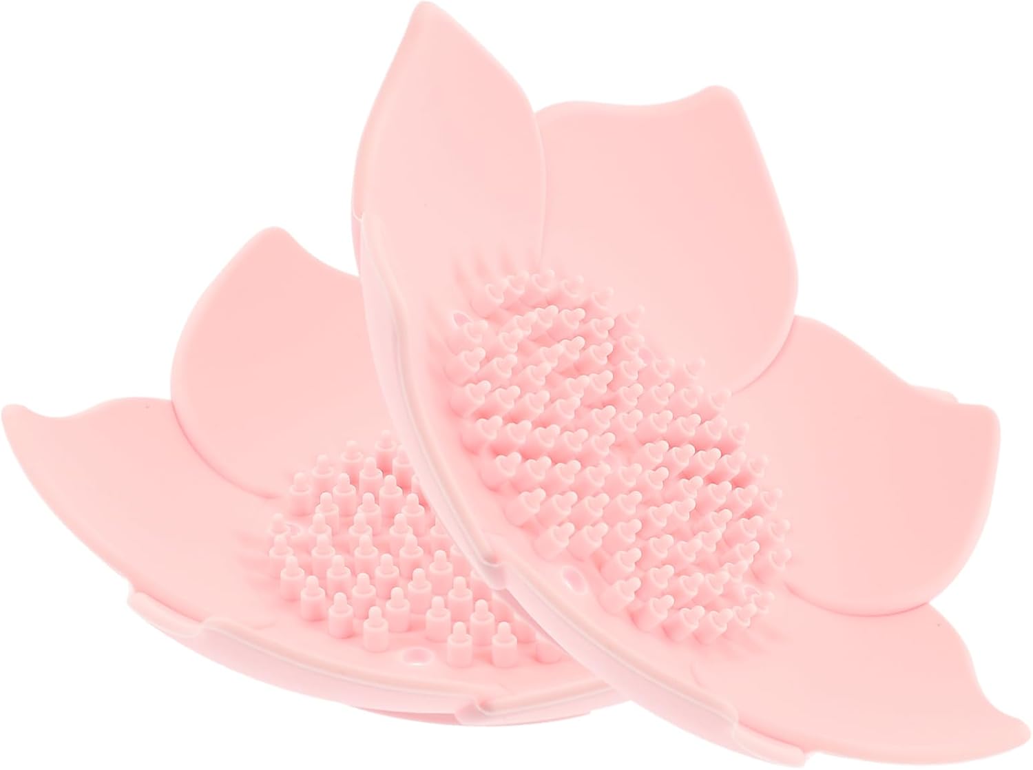 Floral Silicone Soap Holder with draining feature
