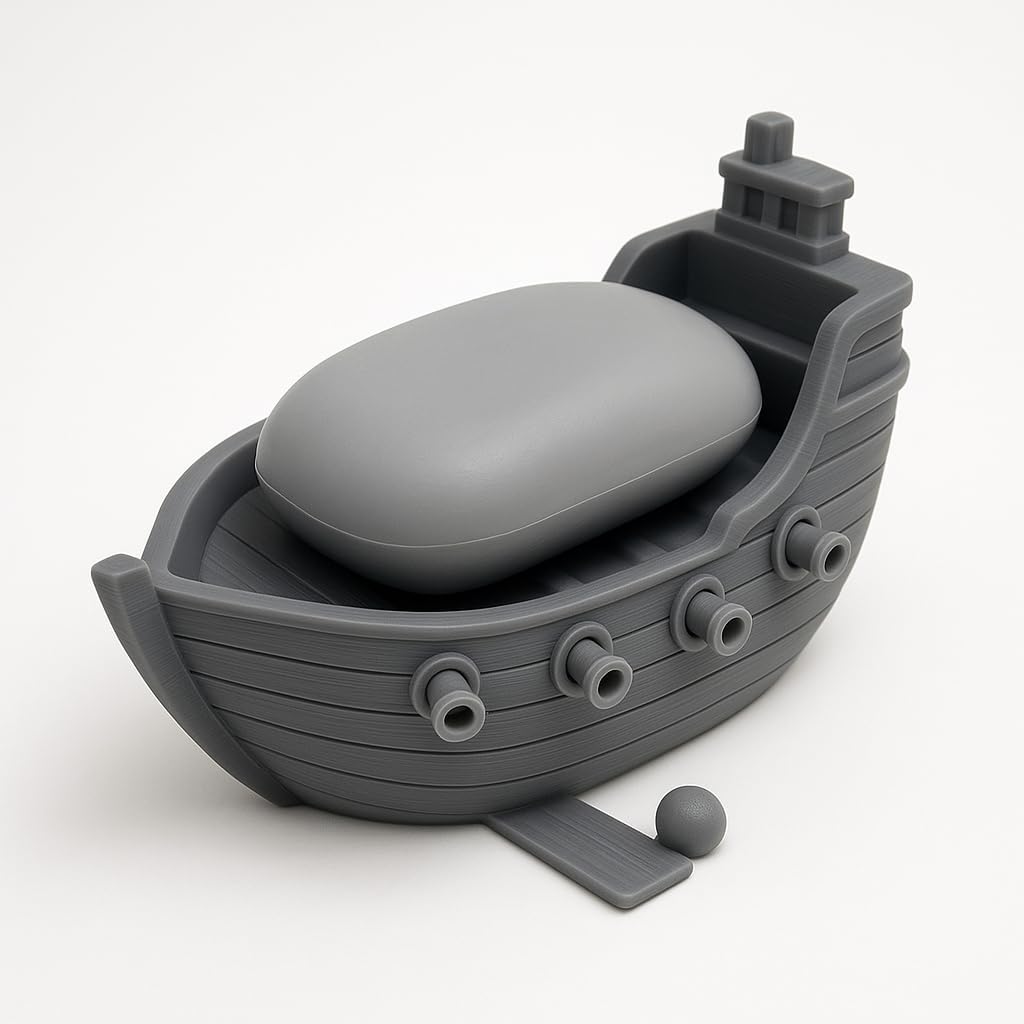 Suds Ahoy Pirate Ship Soap Dish