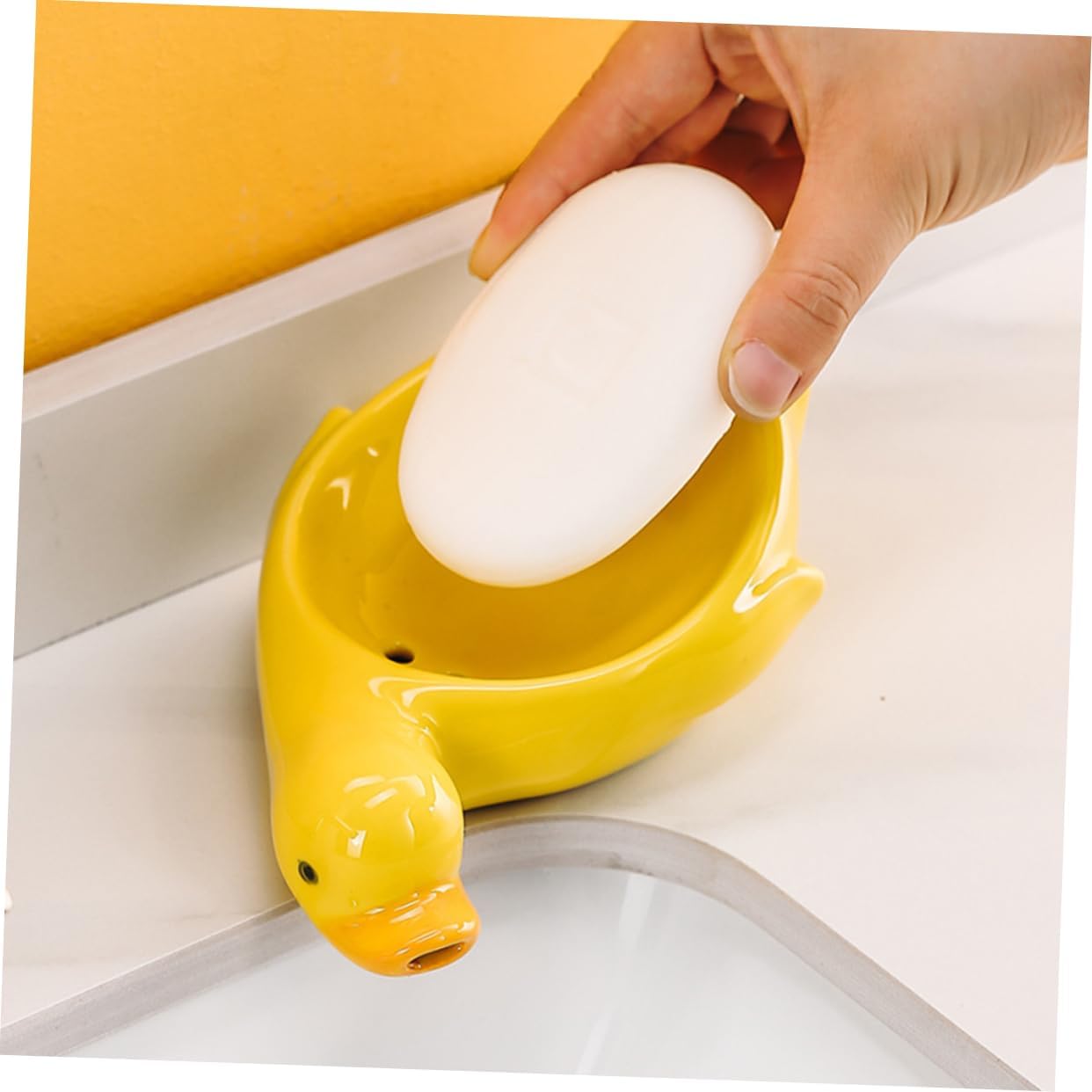 Cute Duck Ceramic Dish Unique Design