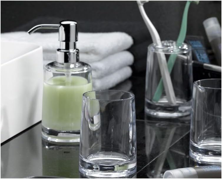 Kela Sinfonie Acrylic Soap Dish Transparent
