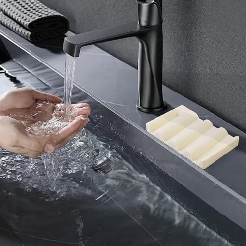 Neutral Color Silicone Soap Dish Non-Slip Durable