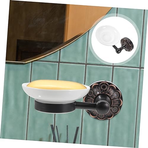 STOBAZA Wall Mount Soap Dish Holder with Antique Copper Finish