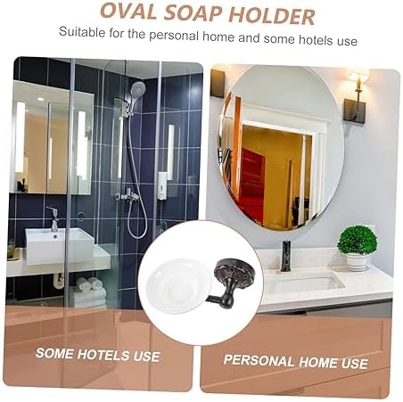 Oval Wall-Mounted Soap Dish by Beatifufu