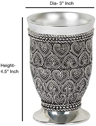Stylish Beaded Heart Tumbler
