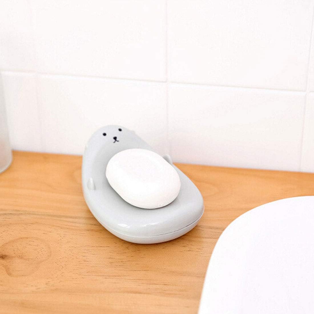 Adorable Cartoon Animal Soap Statement in Bathroom