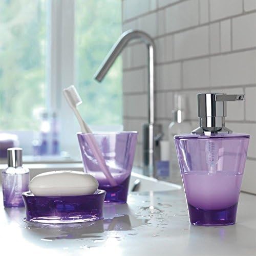 Max Light Violet Acrylic Soap Dish