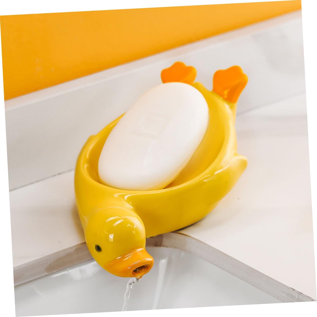 Luxshiny Ceramic Soap Dish Holder
