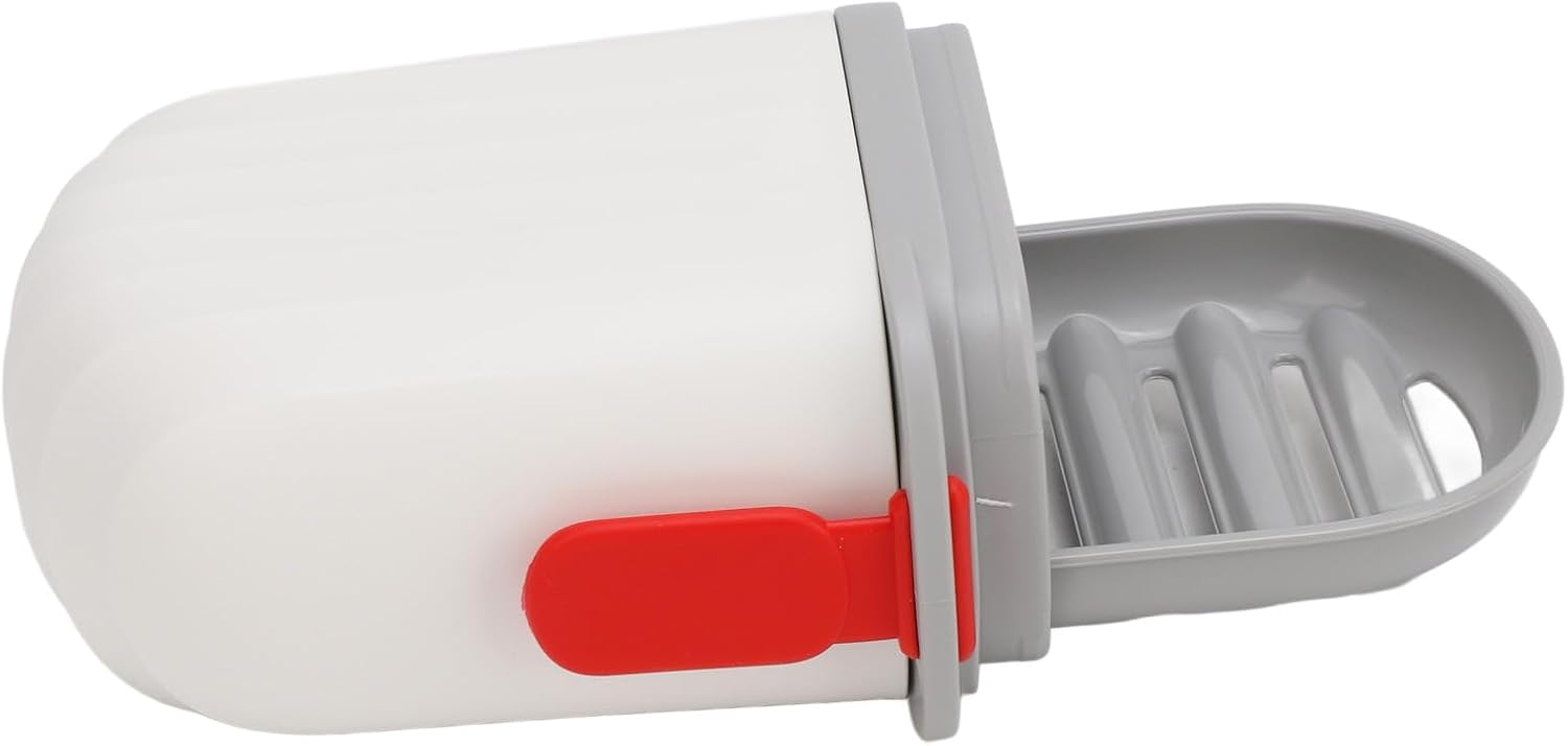 PET Portable Leakproof Soap Container for Travel White
