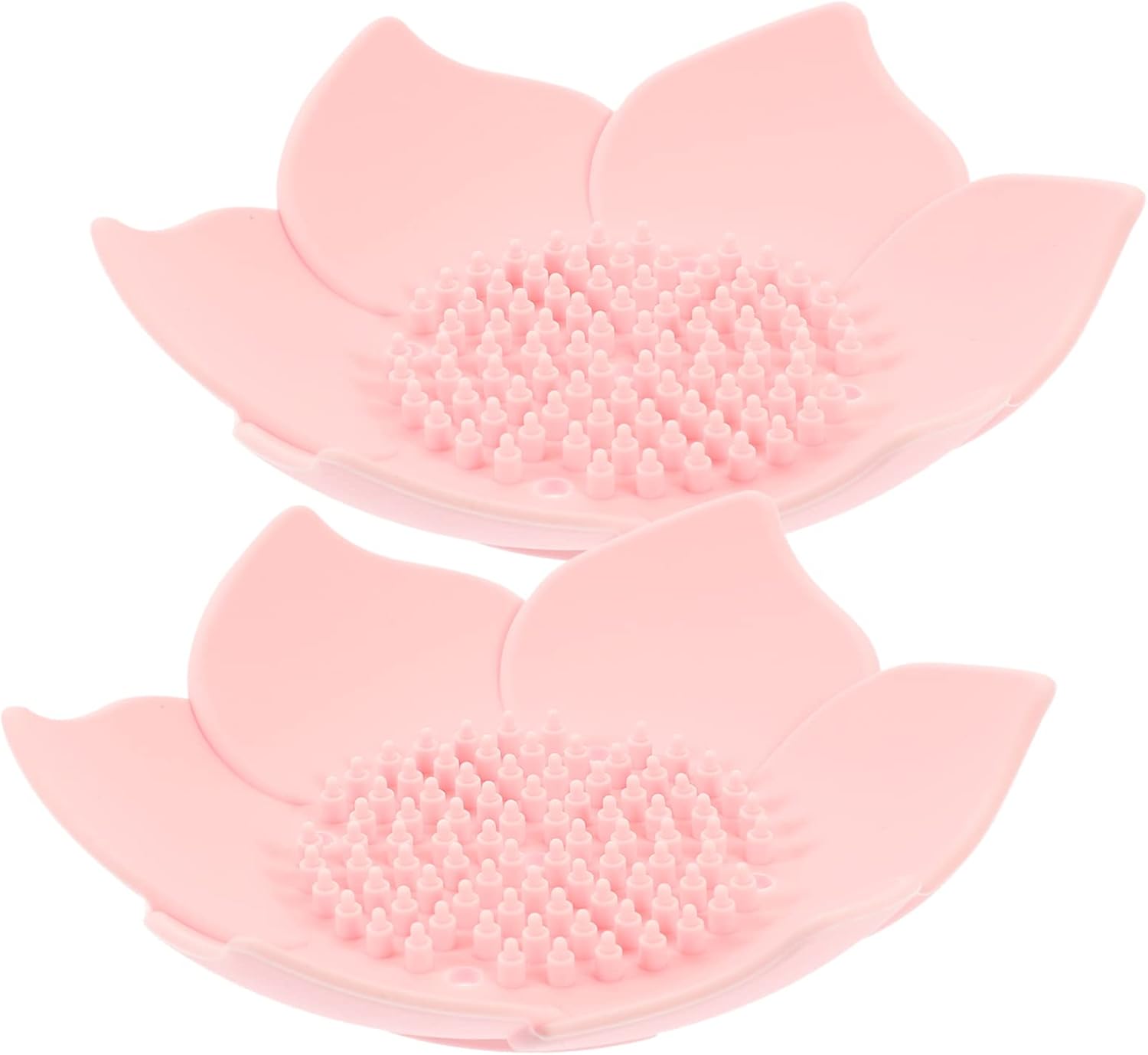 Two-Piece Silicone Flower Soap Organizer