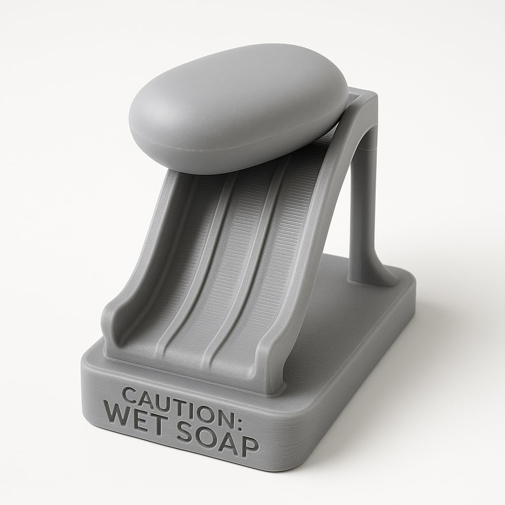 Durable Fun Slide Suds Soap Dish