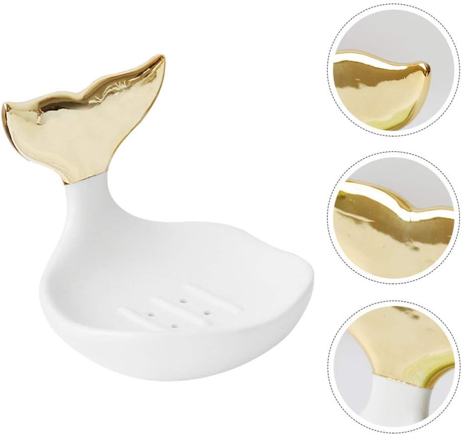 Parts 1pc Modern Minimalist soap tray with Drainage Design