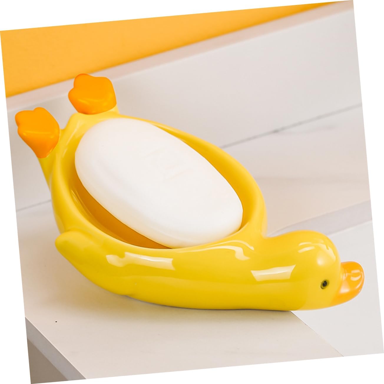 LIFKICH Animal-Design Ceramic Soap Container