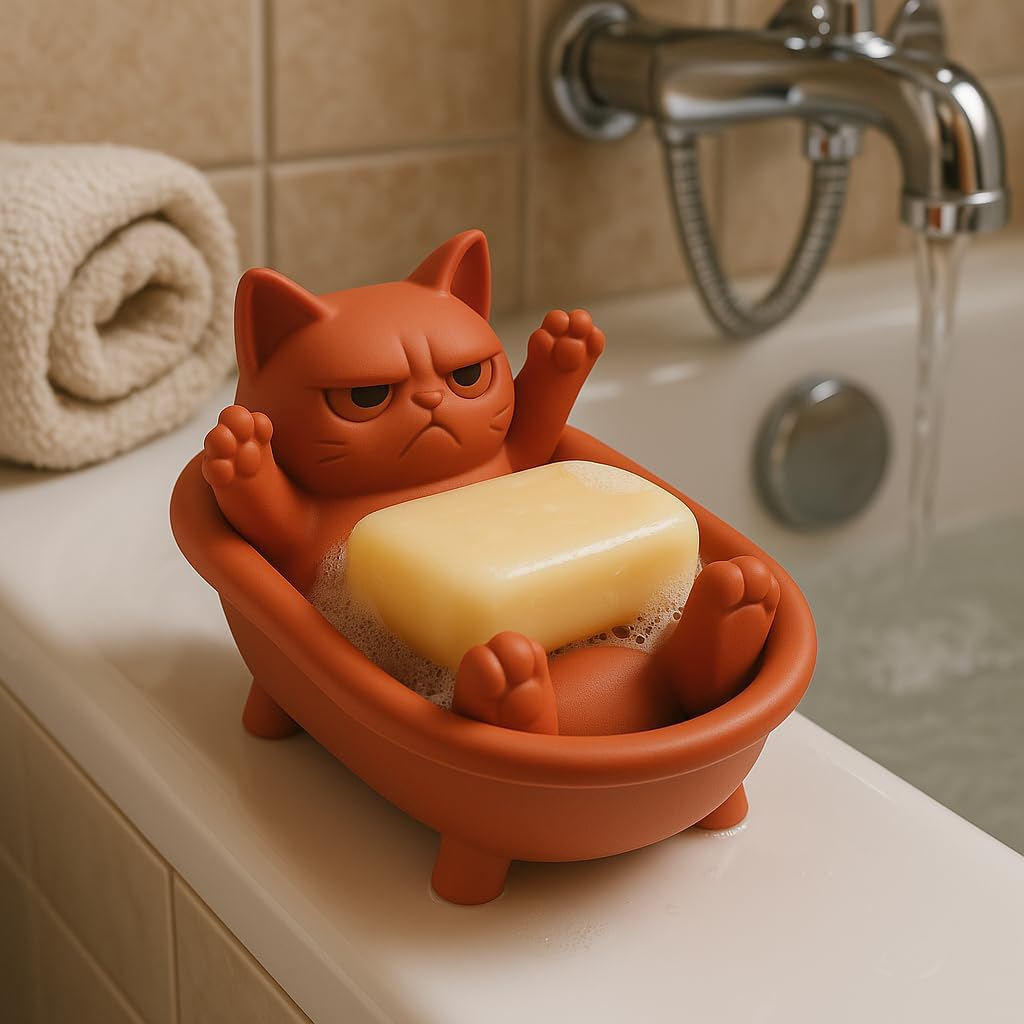Grumpy Cat Soap Dish 2 Smile with Your Grumpy Cat