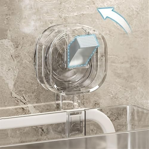 Bath Room Organizer Suction-Cup Shower Caddy for Bathroom Kitchen More