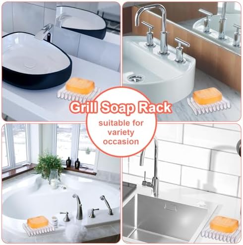 Plastic Soap Holder 2PCS Set