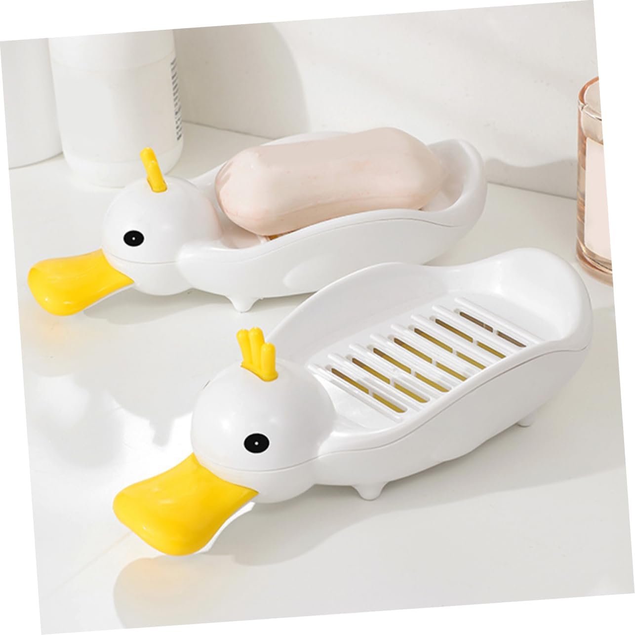 Alipis Cute Duck Soap Dish