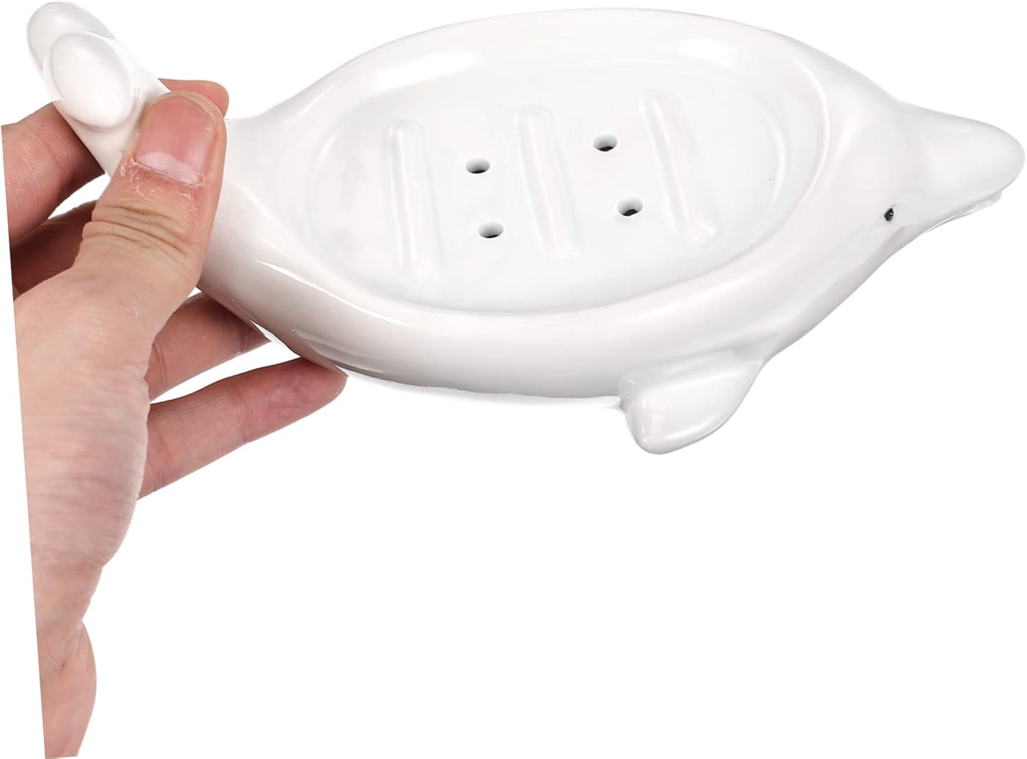 Cute Ceramic Dolphin for the Bath