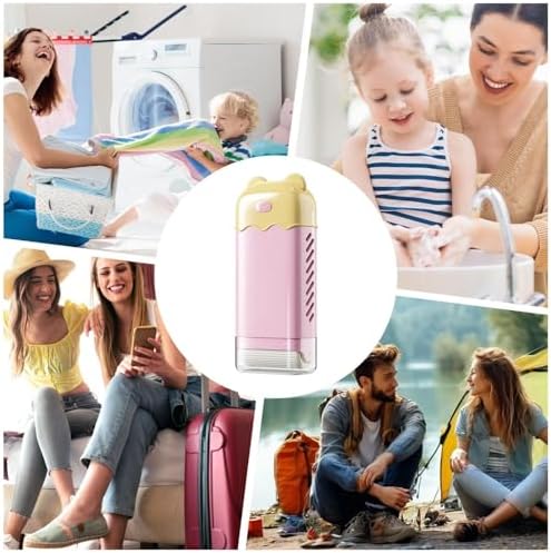 Compact Travel Soap Case with Built-In Roller