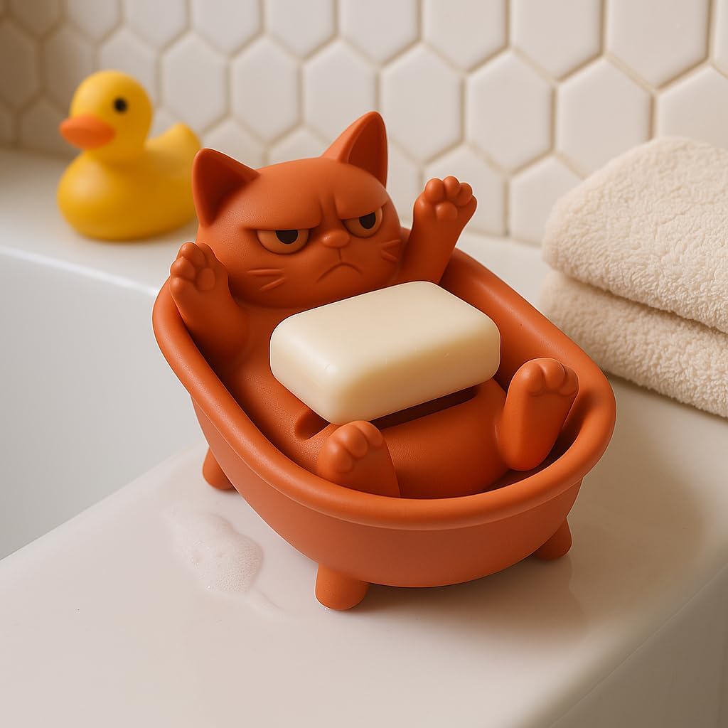 Grumpy Cat Soap Dish 2 Smile with Your Grumpy Cat