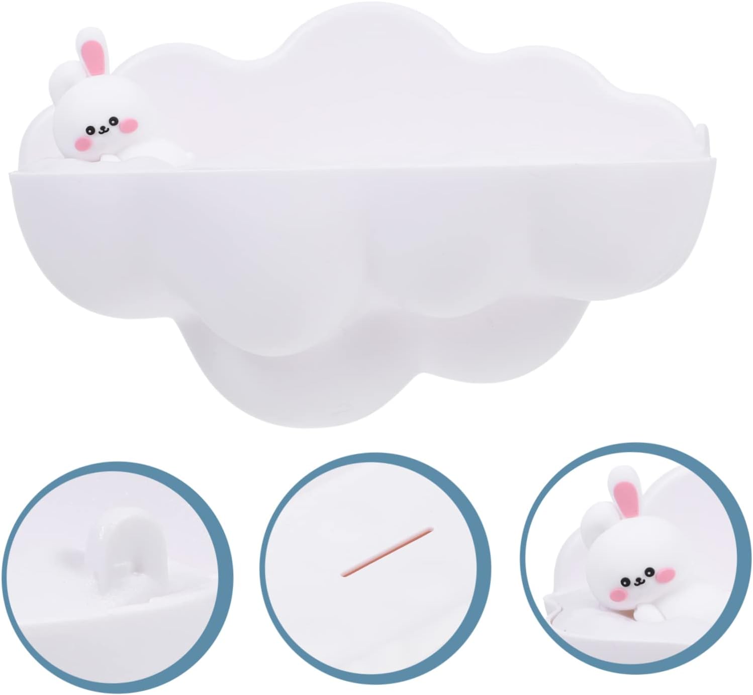 PRETYZOOM Boys and Girls Bathtub Wall Soap Dish
