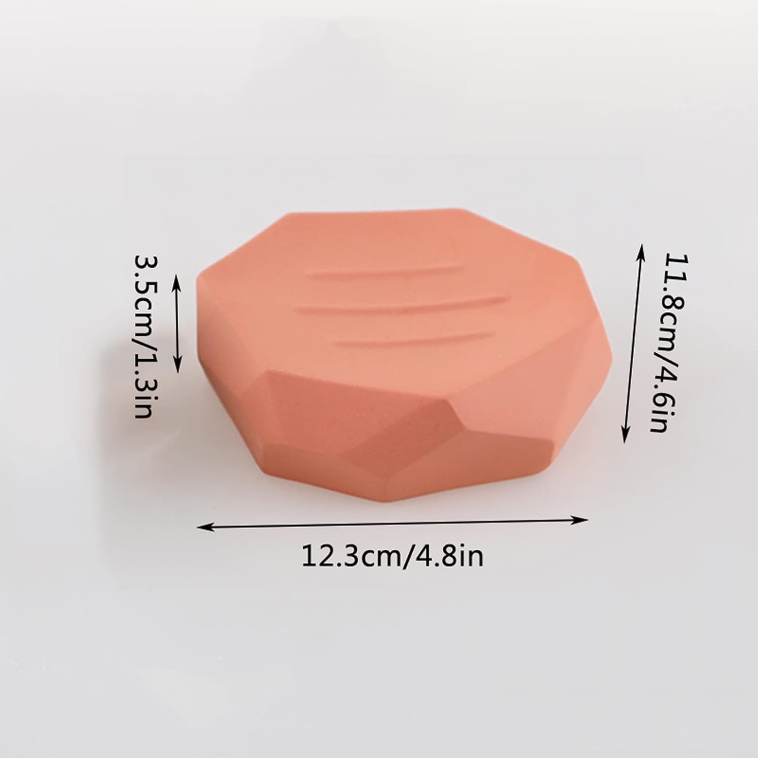 Luxury soap dish for washroom