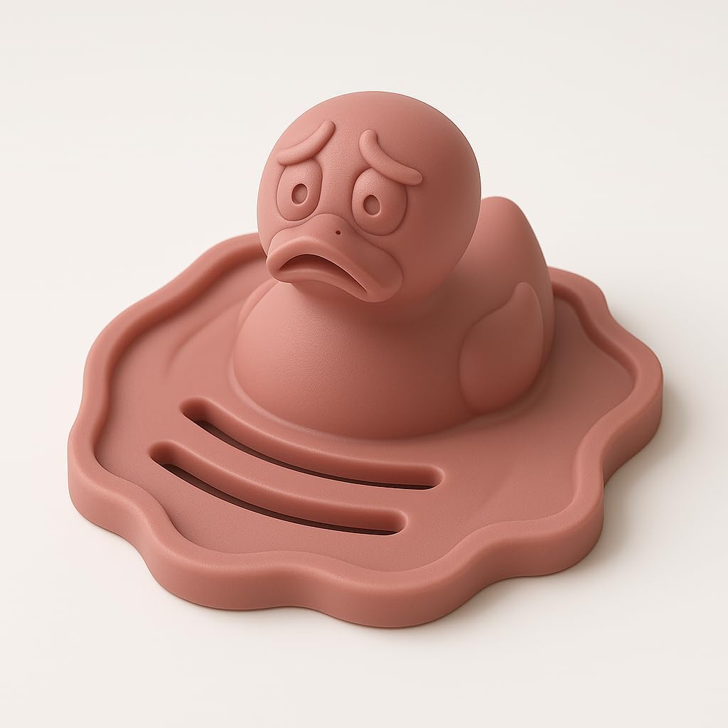 Adorable Quicksand Duck Soap Dish
