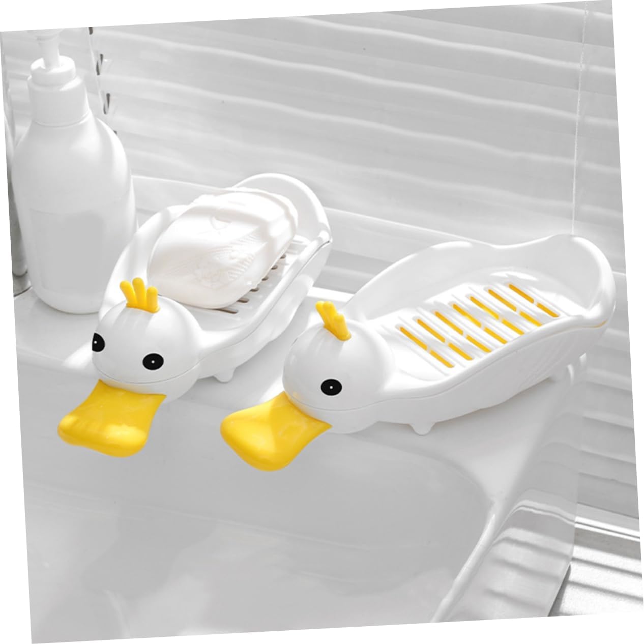 Gleavi Cute Duck Soap Dish