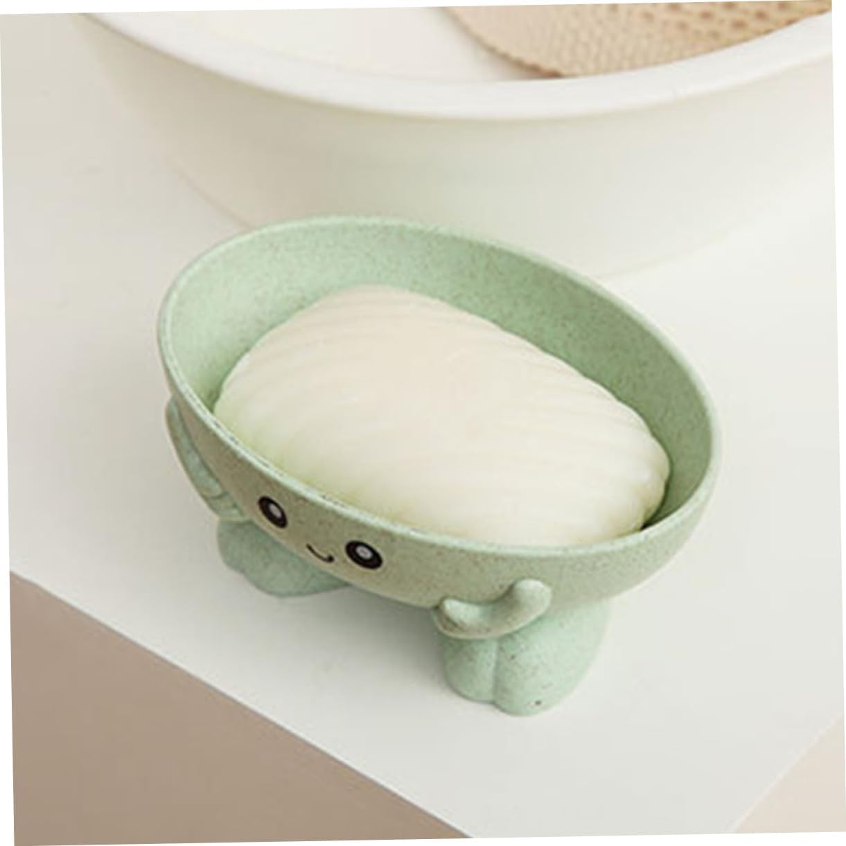 Adorable 2-Pack Soap Storage Trays