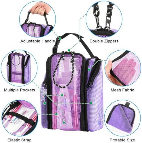High-Quality Mesh Shower Caddy for Easy Storage