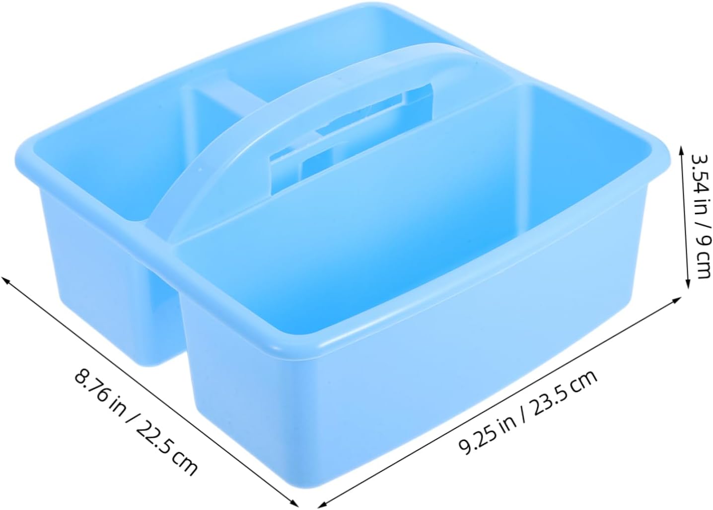 STOBOK Portable Office Organizer Caddy With Handle and Compartmentalization