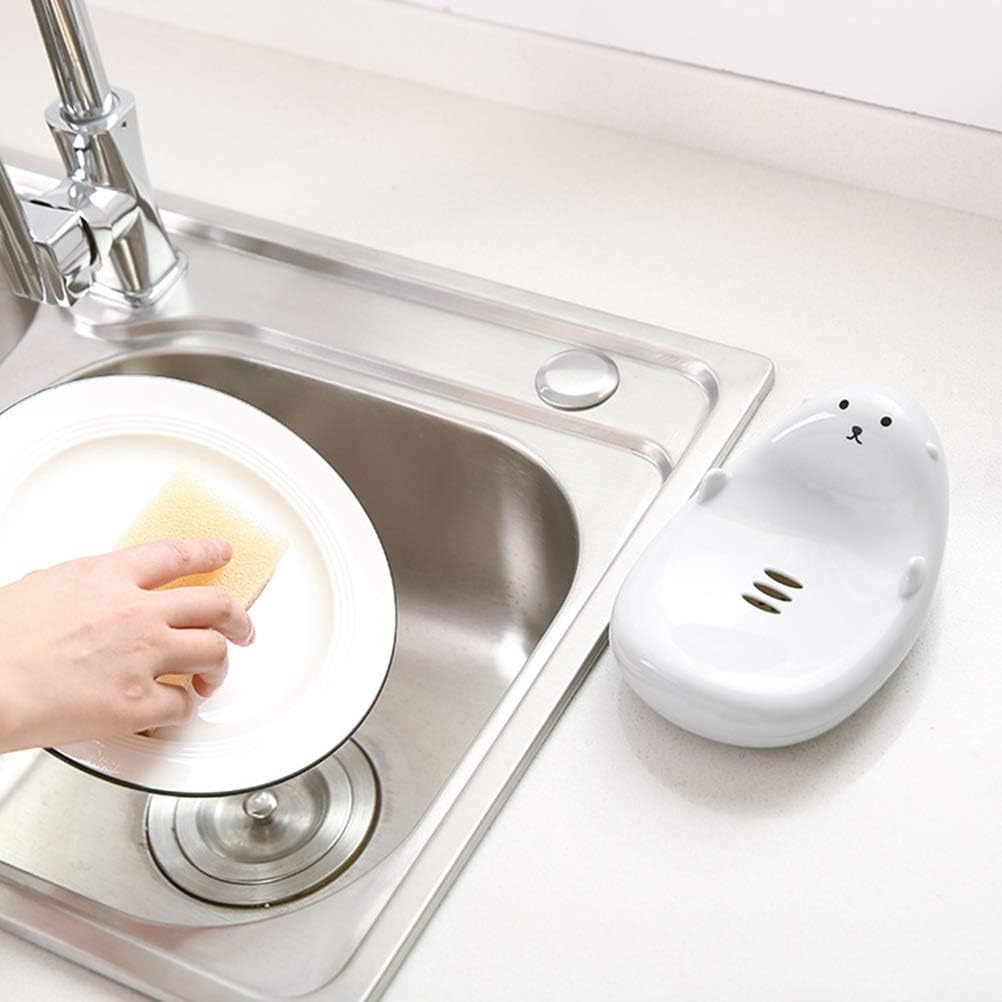 3PCS Cartoon Soap Holder Storage Case for Kids