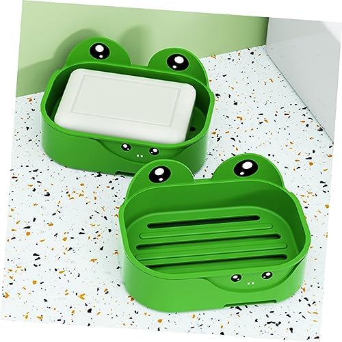 Frog Style Wall Mount Soap Dish Pp Material