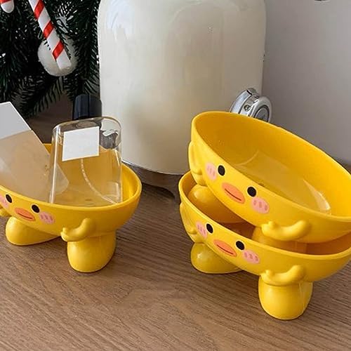Gavigain Duck Soap Box for Kids Cute Fast-Drying Durable