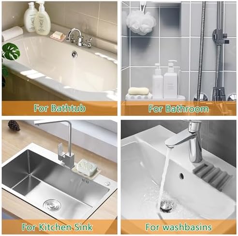 Neutral Color Silicone Soap Dish Non-Slip Durable