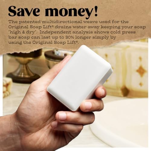 -flexible self-draining bar soap holder 2-pack
