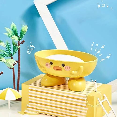 Gavigain Duck Soap Box for Kids Cute Fast-Drying Durable
