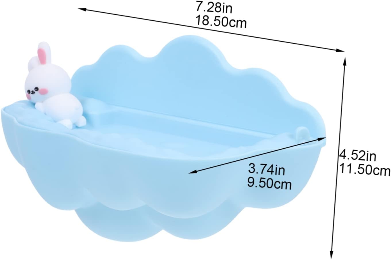 Modern Wall-Mounted Soap Holder No Drilling Easy to Clean - Bathroom Kitchen