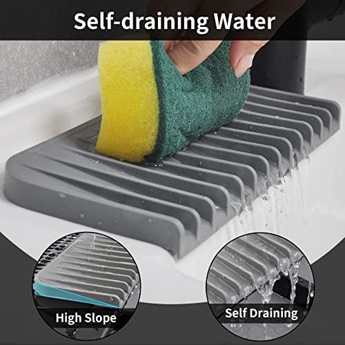 Multipurpose Silicone Sponge Holder for Kitchen Bathroom